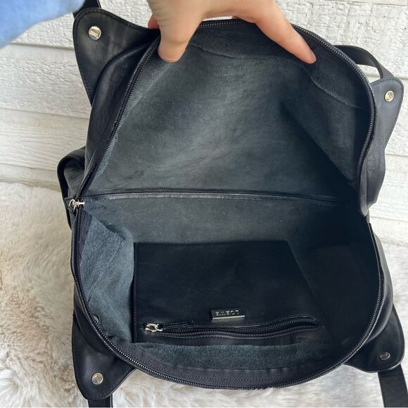 LOEWE Black Y2K Vintage Slouchy Tote Shoulder Bag Grunge - Picture 14 of 16